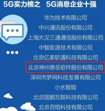 5G消息的靈魂 全球通信運(yùn)營(yíng)商的共同愿景與神州泰岳的破局利器